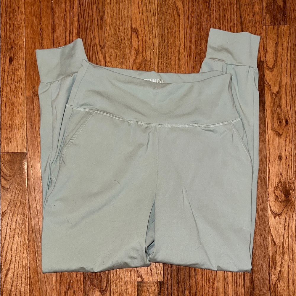 Rewash Brand Active Knit Jogger Green Leggings Women’s Size Medium